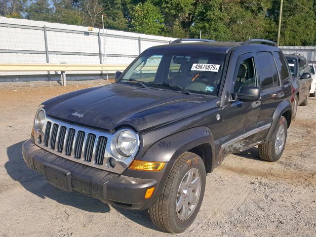 1J4GL58K36W284328 - 2006 JEEP LIBERTY LI GRAY photo 2