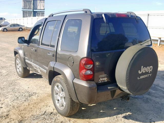 1J4GL58K36W284328 - 2006 JEEP LIBERTY LI GRAY photo 3