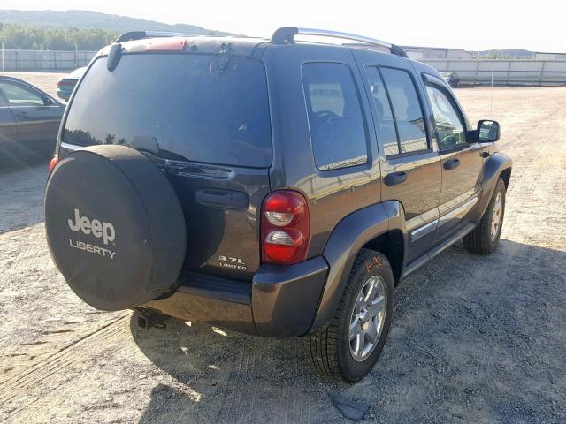 1J4GL58K36W284328 - 2006 JEEP LIBERTY LI GRAY photo 4