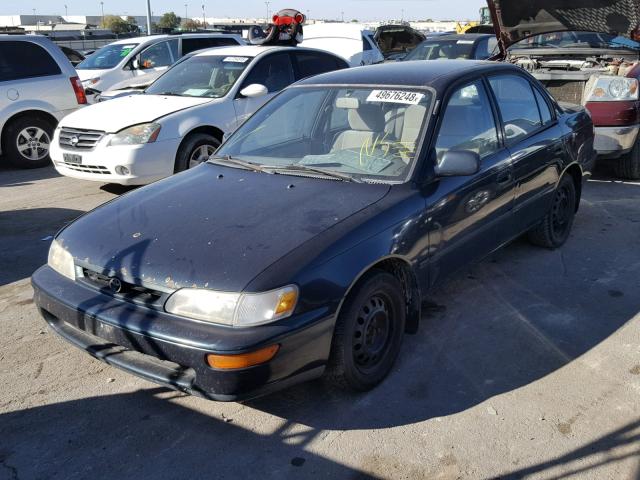 1NXBB02E5VZ657898 - 1997 TOYOTA COROLLA DX BLACK photo 2