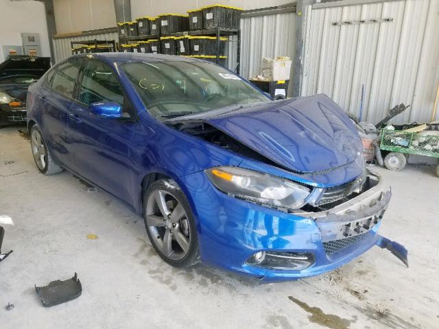 1C3CDFCB8DD341313 - 2013 DODGE DART LIMIT BLUE photo 1