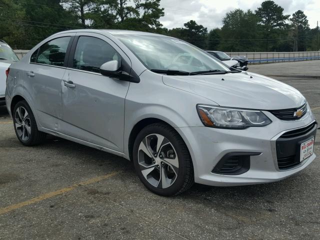 1G1JF5SB8H4116297 - 2017 CHEVROLET SONIC PREM SILVER photo 1