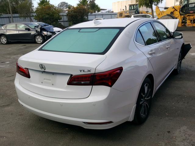 19UUB2F75FA000933 - 2015 ACURA TLX ADVANC WHITE photo 4