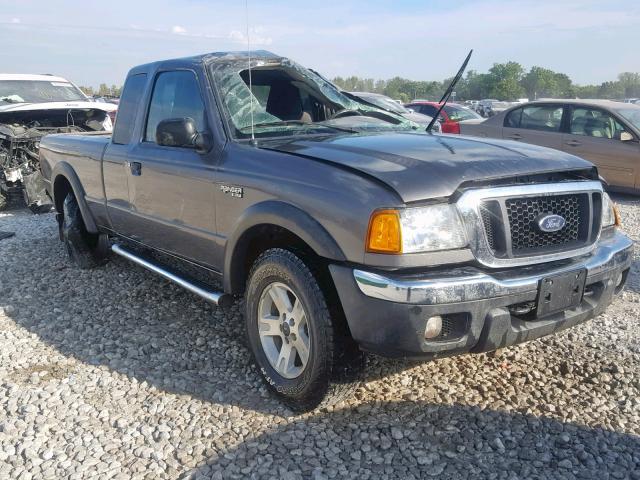 1FTZR45E44PA08138 - 2004 FORD RANGER SUP GRAY photo 1