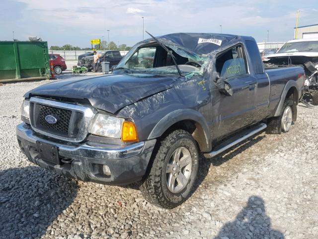 1FTZR45E44PA08138 - 2004 FORD RANGER SUP GRAY photo 2