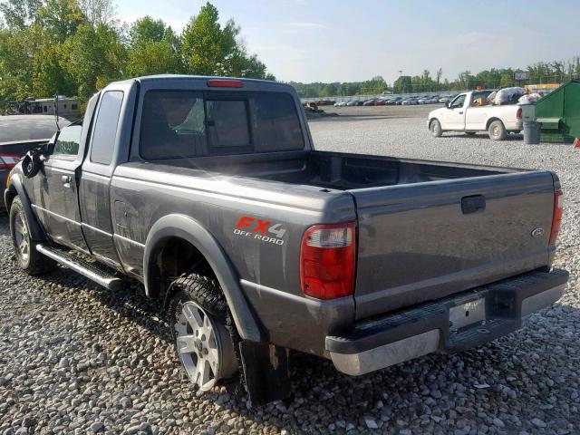 1FTZR45E44PA08138 - 2004 FORD RANGER SUP GRAY photo 3