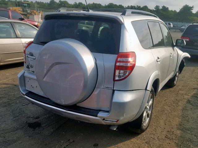 2T3DF4DV5BW147569 - 2011 TOYOTA RAV4 LIMIT GRAY photo 4