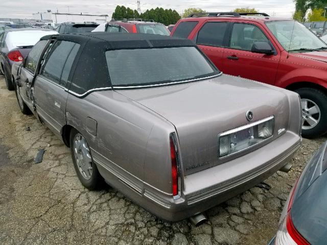 1G6KF5498VU275681 - 1997 CADILLAC DEVILLE CO GOLD photo 3