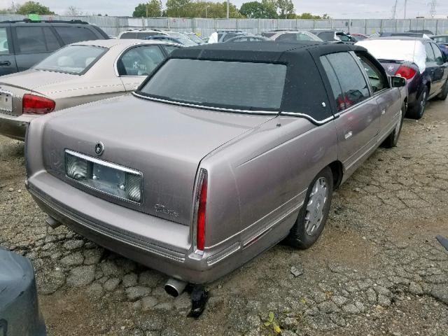 1G6KF5498VU275681 - 1997 CADILLAC DEVILLE CO GOLD photo 4