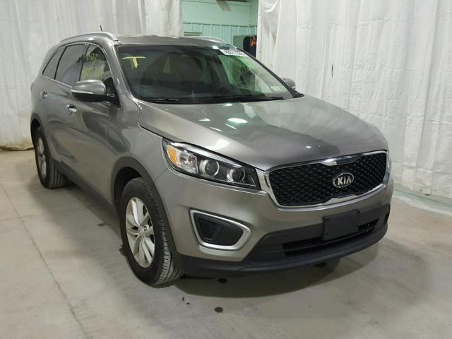 5XYPG4A38HG237951 - 2017 KIA SORENTO LX GRAY photo 1