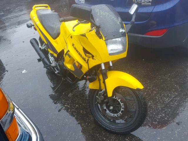 JKAEXMF182A086528 - 2002 KAWASAKI EX250 F YELLOW photo 1