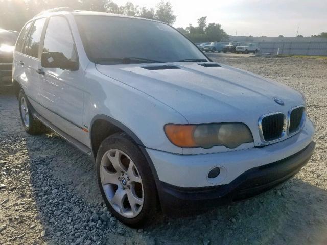 WBAFA53531LP22331 - 2001 BMW X5 3.0I WHITE photo 1