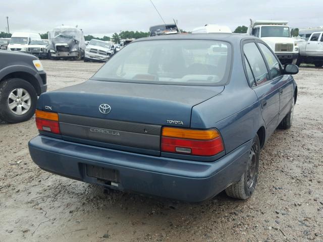 2T1AE09B0SC111036 - 1995 TOYOTA COROLLA LE BLUE photo 4