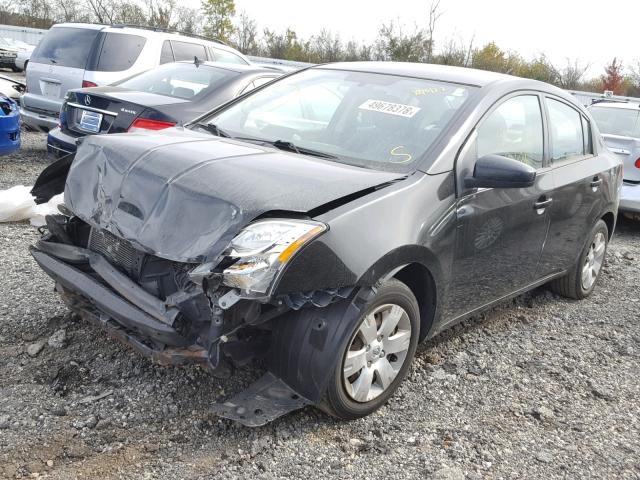 3N1AB6AP1BL697149 - 2011 NISSAN SENTRA 2.0 BLACK photo 2