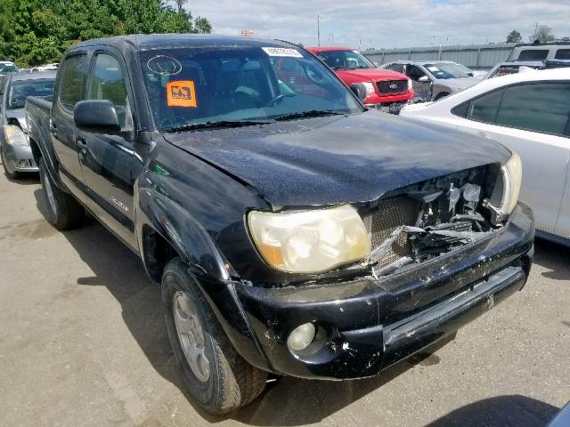 5TEJU62N36Z177977 - 2006 TOYOTA TACOMA DOU BLACK photo 1