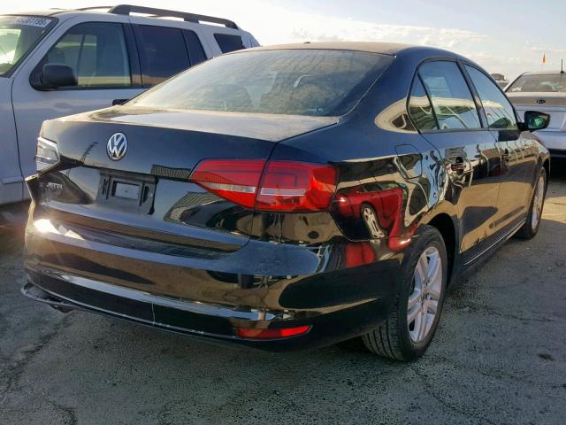 3VW2K7AJ5FM353369 - 2015 VOLKSWAGEN JETTA BASE შავი ფოტო 4