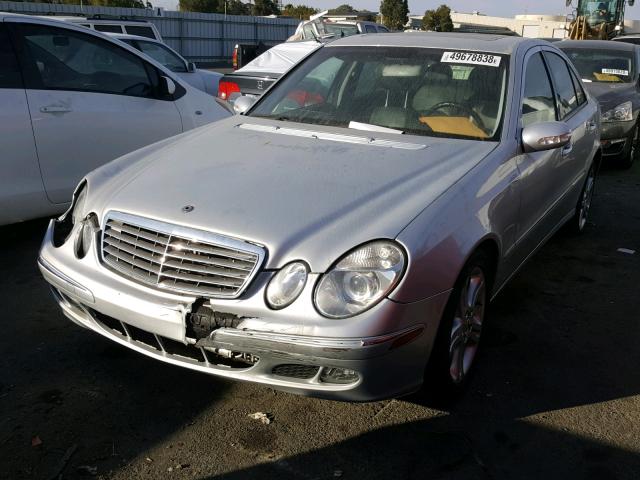 WDBUF56J86A864115 - 2006 MERCEDES-BENZ E 350 SILVER photo 2