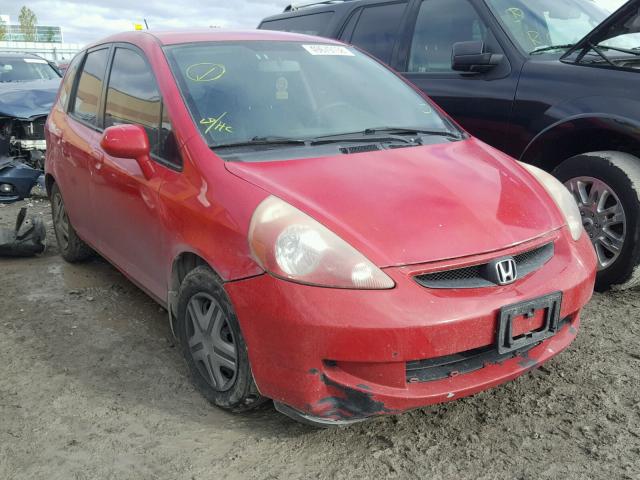 JHMGD38407S802301 - 2007 HONDA FIT RED photo 1