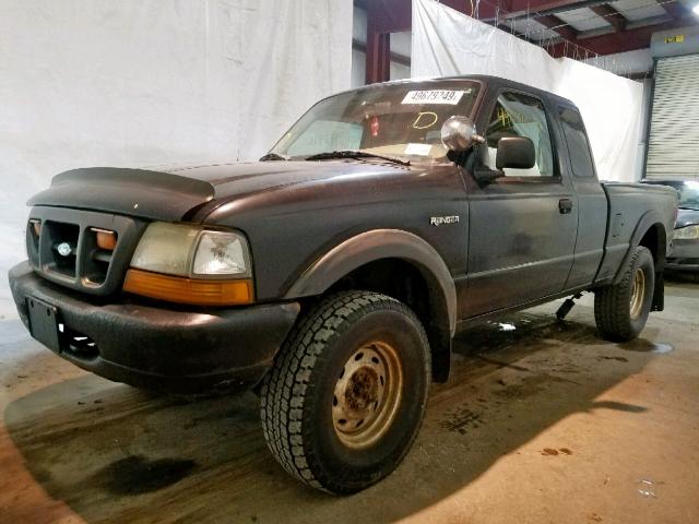 1FTZR15V1YPB51262 - 2000 FORD RANGER SUP BLACK photo 2