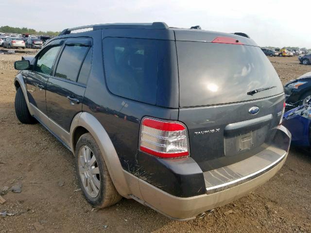 1FMDK07W88GA25068 - 2008 FORD TAURUS X E GRAY photo 3