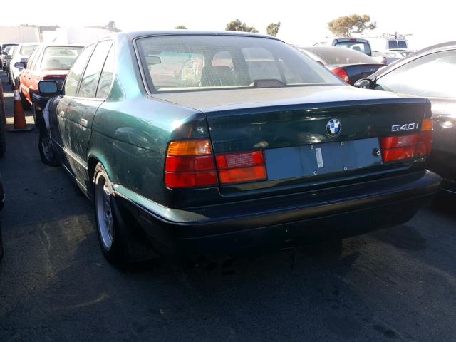 WBAHE5329SGA65244 - 1995 BMW 540 I GREEN photo 3