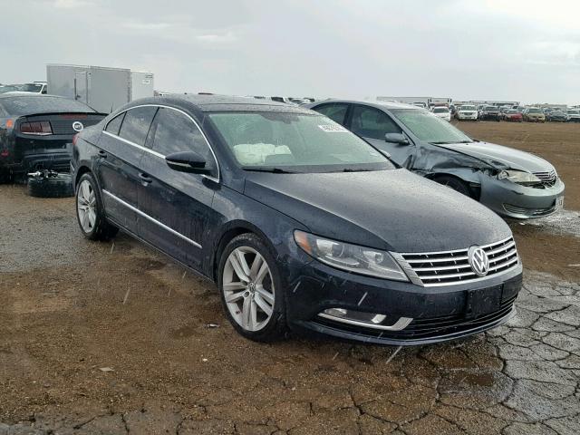 WVWRN7AN1DE518235 - 2013 VOLKSWAGEN CC LUXURY BLACK photo 1