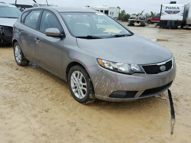 KNAFU5A20B5402891 - 2011 KIA FORTE EX SILVER photo 1