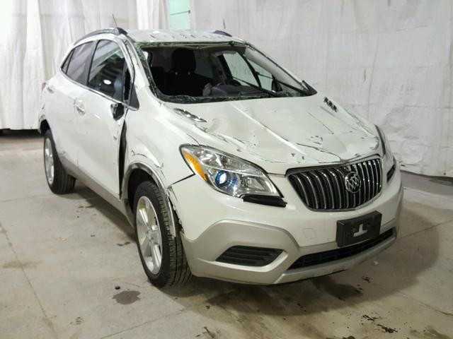 KL4CJESB5FB261928 - 2015 BUICK ENCORE WHITE photo 1