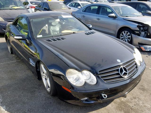 WDBSK75F15F103469 - 2005 MERCEDES-BENZ SL 500 BLACK photo 1