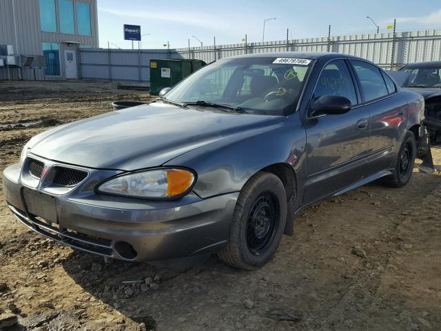 1G2NE52E85M218964 - 2005 PONTIAC GRAND AM S GRAY photo 2