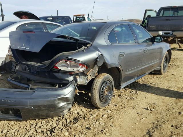 1G2NE52E85M218964 - 2005 PONTIAC GRAND AM S GRAY photo 4