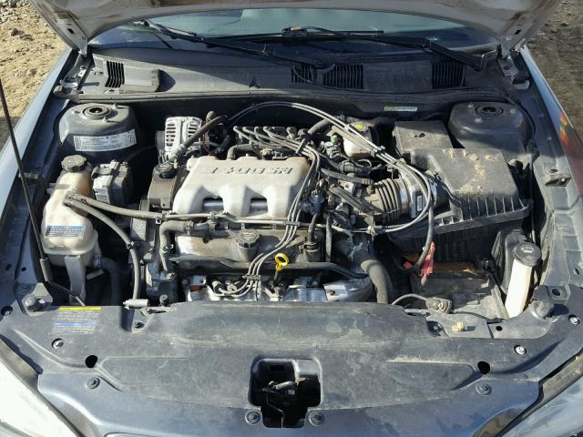 1G2NE52E85M218964 - 2005 PONTIAC GRAND AM S GRAY photo 7