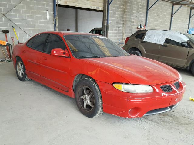 1G2WP52K71F262733 - 2001 PONTIAC GRAND PRIX RED photo 1