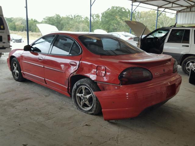 1G2WP52K71F262733 - 2001 PONTIAC GRAND PRIX RED photo 3
