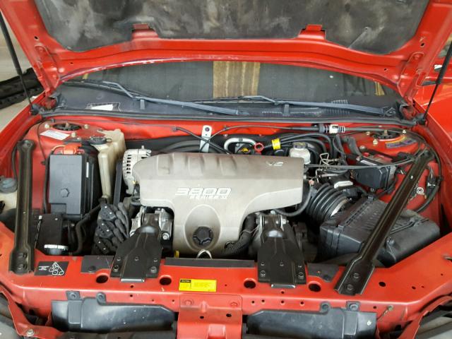 1G2WP52K71F262733 - 2001 PONTIAC GRAND PRIX RED photo 7