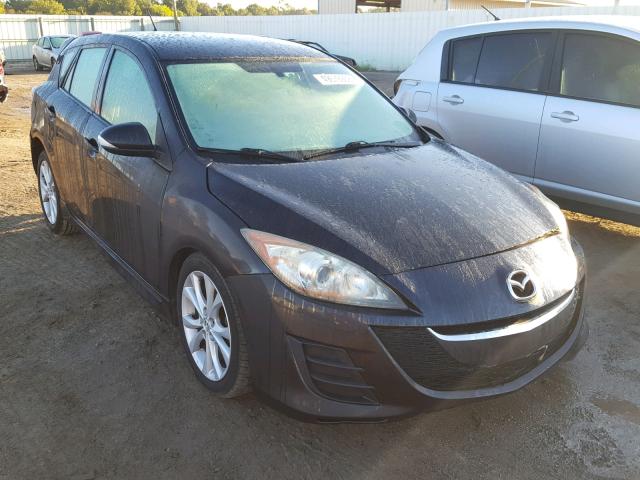 JM1BL1H56A1138255 - 2010 MAZDA 3 S BLACK photo 1