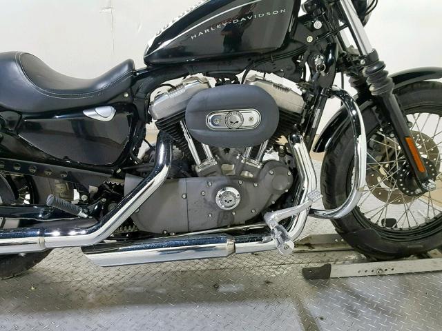 1HD1CZ3427K447828 - 2007 HARLEY-DAVIDSON XL1200 N BLACK photo 12