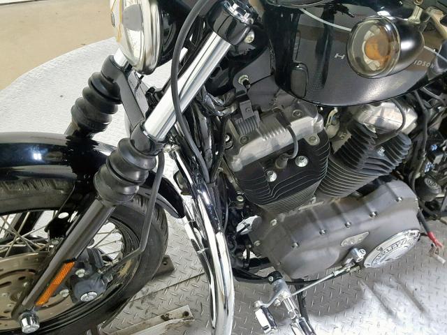 1HD1CZ3427K447828 - 2007 HARLEY-DAVIDSON XL1200 N BLACK photo 14