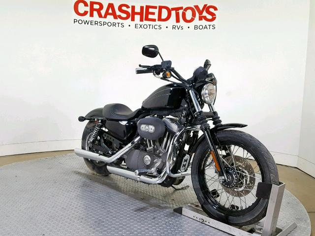 1HD1CZ3427K447828 - 2007 HARLEY-DAVIDSON XL1200 N BLACK photo 2