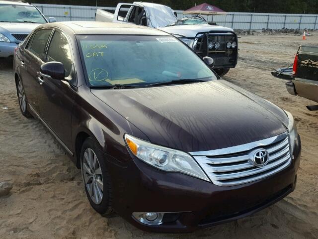 4T1BK3DB2BU428210 - 2011 TOYOTA AVALON BAS MAROON photo 1