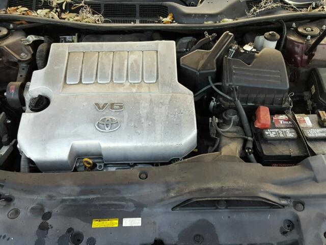 4T1BK3DB2BU428210 - 2011 TOYOTA AVALON BAS MAROON photo 7