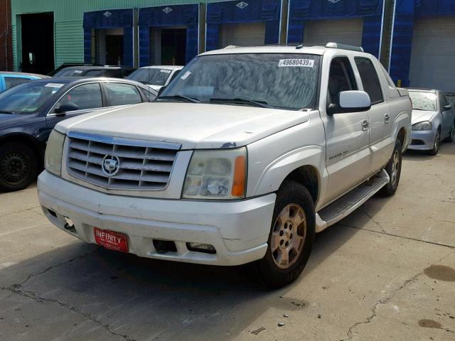 3GYEK63N53G188986 - 2003 CADILLAC ESCALADE E WHITE photo 2