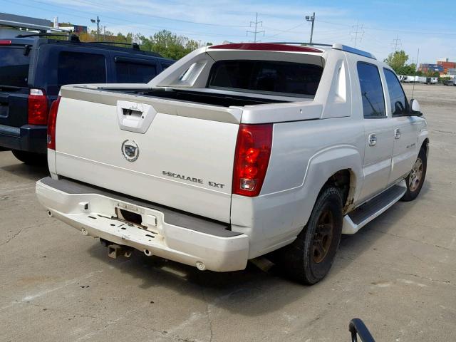 3GYEK63N53G188986 - 2003 CADILLAC ESCALADE E WHITE photo 4