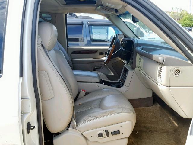 3GYEK63N53G188986 - 2003 CADILLAC ESCALADE E WHITE photo 5