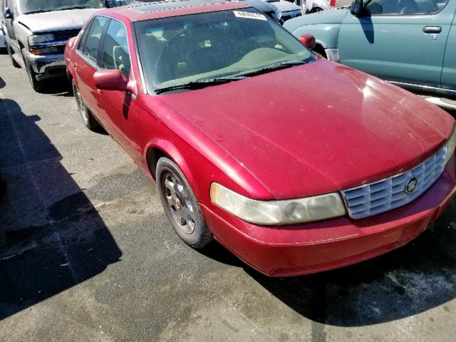 1G6KS54Y21U257142 - 2001 CADILLAC SEVILLE SL RED photo 1