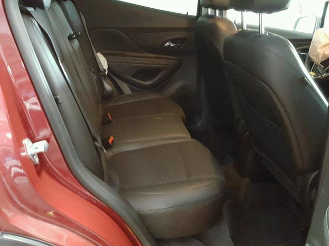 KL4CJESB4HB111375 - 2017 BUICK ENCORE PRE RED photo 6