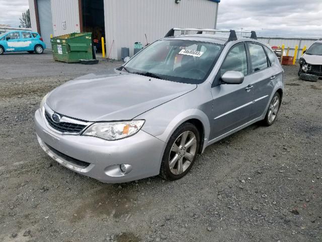 JF1GH63639H813153 - 2009 SUBARU IMPREZA OU SILVER photo 2