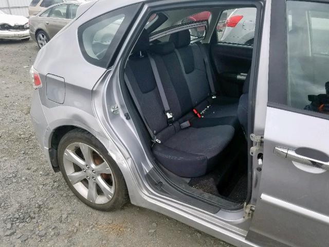 JF1GH63639H813153 - 2009 SUBARU IMPREZA OU SILVER photo 9