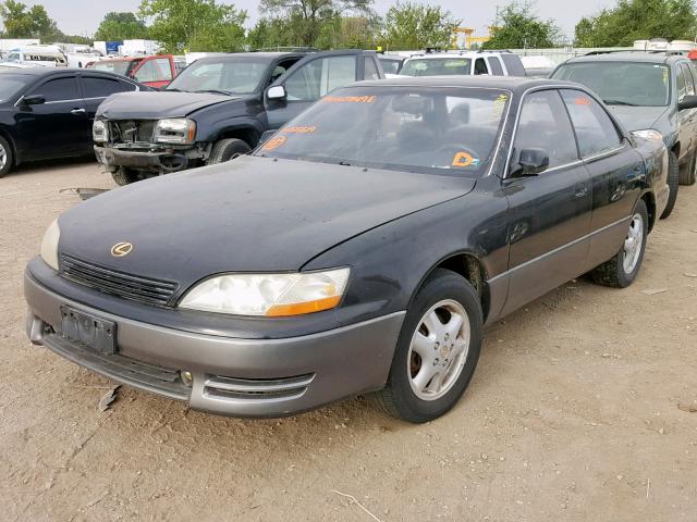 JT8GK13T3R0025619 - 1994 LEXUS ES 300 BLACK photo 2