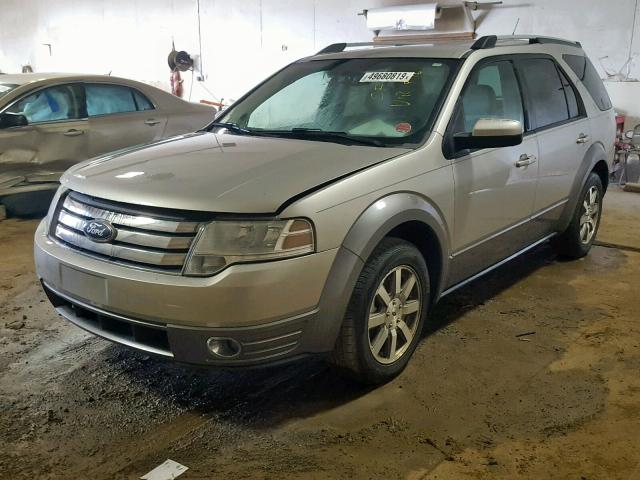 1FMDK05WX8GA36317 - 2008 FORD TAURUS X S SILVER photo 2